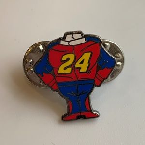 Jeff Gordon #24 NASCAR Racing Collectible Lapel Pin Missing Helmet Piece